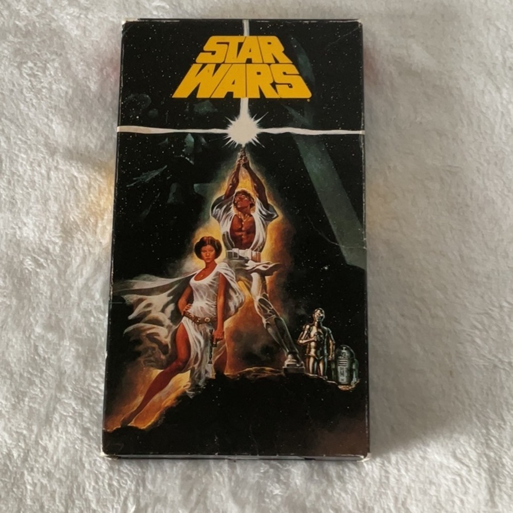 Star Wars VHS with Iconic Artwork